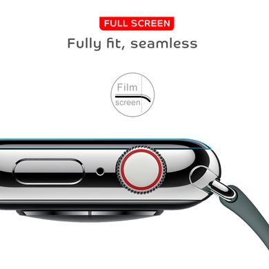 Гидрогелевая пленка STR Hydrogel для Apple Watch Series 7 (45mm) 2шт в комплекте, цена | Фото