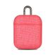 Тканевый чехол STR Fabric Case для AirPods 1/2 - Red, цена | Фото 1