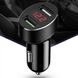 Автомобильная зарядка WIWU Car Charger QC200 with LED Voltage (Dual USB-A QC3.0 / 30W / 3A) - Black, цена | Фото 3