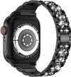 Металлический ремешок STR 3-bead Diamond Metal Band for Apple Watch 41/40/38 mm - Black