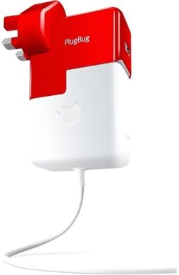Зарядний пристрій Twelvesouth PlugBug World White/Red (2.1 A) (TWS-12-1211), ціна | Фото