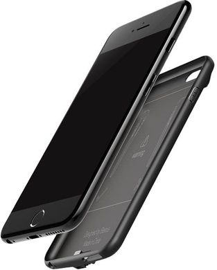 Чехол-аккумулятор Baseus Plaid Backpack Power Bank 7300mAh for iPhone 7 Plus / 8 Plus Black (ACAPIPH7P-LB), цена | Фото