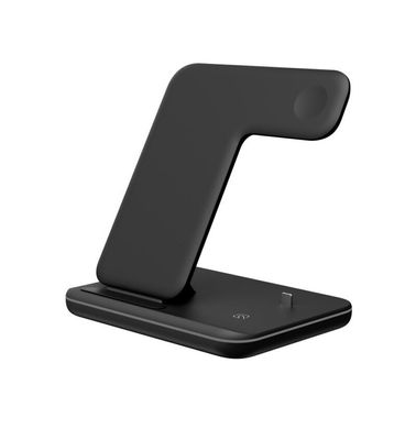 Док-станция STR Wireless Charger 3in1 Stand for iPhone/Watch/AirPods - White, цена | Фото