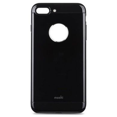 Moshi iGlaze Armour Metallic Case Jet Black for iPhone 7 Plus (99MO090007), цена | Фото