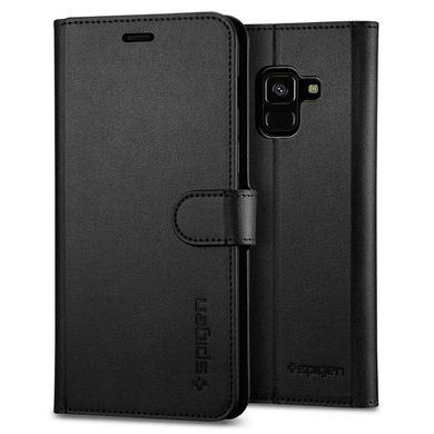 Чехол Spigen для Galaxy A8 (2018) Wallet S Black, цена | Фото