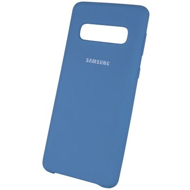Чохол Silicone Cover (AA) для Samsung Galaxy S10 - Синій / Air Force Blue, ціна | Фото