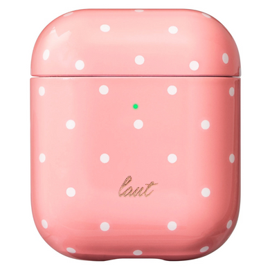 Чехол LAUT DOTTY 360 Pattern Protective Case for AirPods - Pink (L_AP_DO_P), цена | Фото