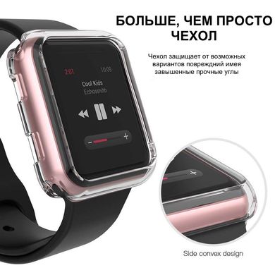 Чохол STR Clear Case for Apple Watch 1/2/3 Series 42mm, ціна | Фото