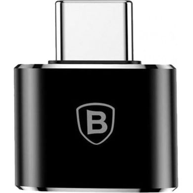 Переходник Baseus USB Female To Type-C Male Adapter Converter - Black (CATOTG-01), цена | Фото