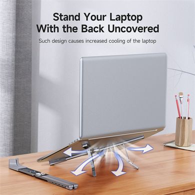Підставка Dux Ducis X-Shape Laptop Stand Grey X, ціна | Фото