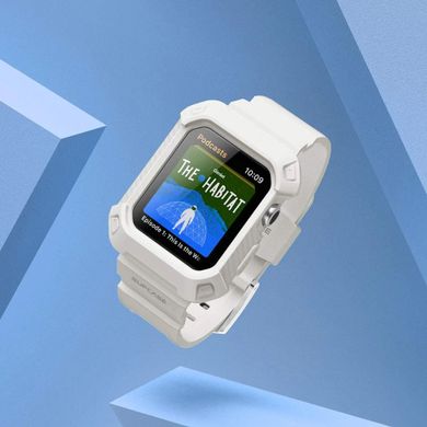 Ремешок с защитным чехлом SUPCASE UB Pro Wristband Case for Apple Watch 44 | 45 mm (Series 4|5|6|7|SE) - Dark Green, цена | Фото