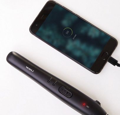 Випрямляч волосся бездротовий Xiaomi YueLi Wireless Mini Hair Straightener Black (HS-523), ціна | Фото