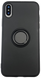 Чохол із кільцем-тримачем MIC Ring Holder для IPhone XS/X - Yellow, ціна | Фото 1