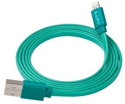 Кабель LAUT USB Cable to Lightning 1.2m Teal (LAUT_LK_LTN1.2_TU), ціна | Фото