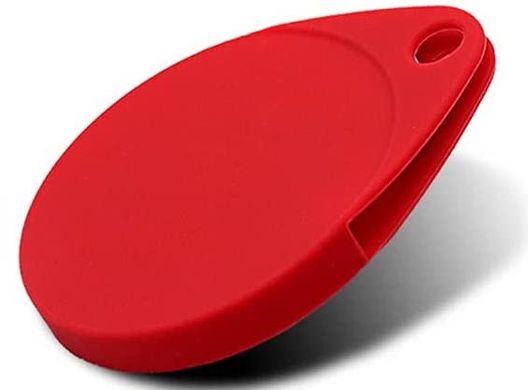 Брелок с кольцом для AirTag STR (AT-05) - Red, цена | Фото