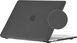 Пластикова накладка STR Carbon Style Hard Case for MacBook Air 13.6 (2022-2024) M2/М3 - Black, ціна | Фото 1