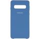 Чохол Silicone Cover (AA) для Samsung Galaxy S10 - Синій / Air Force Blue, ціна | Фото 1