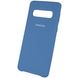 Чохол Silicone Cover (AA) для Samsung Galaxy S10 - Синій / Air Force Blue, ціна | Фото 4