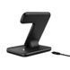 Док-станція STR Wireless Charger 3in1 Stand for iPhone/Watch/AirPods - Black, ціна | Фото 5