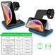 Док-станція STR Wireless Charger 3in1 Stand for iPhone/Watch/AirPods - Black, ціна | Фото 2