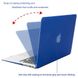 Пластиковий матовий чохол-накладка STR Matte Hard Shell Case for MacBook Air 13 (2012-2017) - Baby Pink, ціна | Фото 2