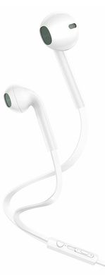 Дротові навушники FONENG T41 Half In-Ear Earphone (3.5mm / 120cm) - White, ціна | Фото