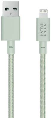 Кабель Native Union Belt Cable XL Lightning Zebra (3 m) (BELT-L-ZEB-3-NP), цена | Фото