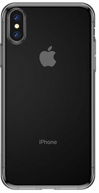 Чехол Baseus Simplicity Series Case for iPhone X/Xs - Transparent Black (ARAPIPH58-B01), цена | Фото