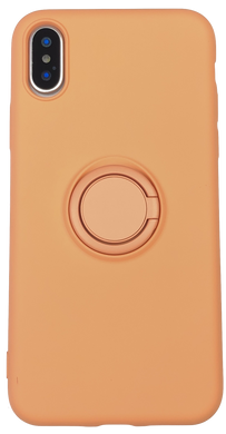 Чохол із кільцем-тримачем MIC Ring Holder для IPhone XS/X - Yellow, ціна | Фото