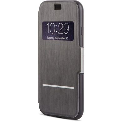 Чохол Moshi Sensecover Touch Sensitive Flip Case Charcoal Black for iPhone 8 Plus/7 Plus (99MO072009), ціна | Фото