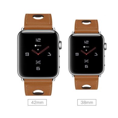 Ремінець COTEetCI Fashion W15 Leather for Apple Watch 38/40mm Red (WH5220-RD), ціна | Фото