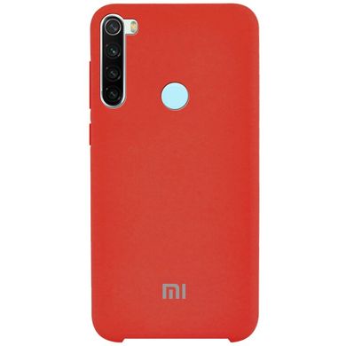 Чехол Silicone Cover (AA) для Xiaomi Redmi Note 8 - Оранжевый / Orange, цена | Фото