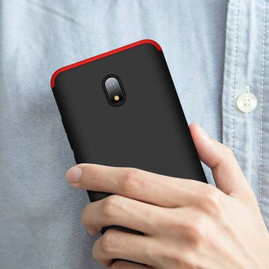 Накладка GKK LikGus 360 градусів для Xiaomi Redmi 8A - Чорний / Червоний, ціна | Фото