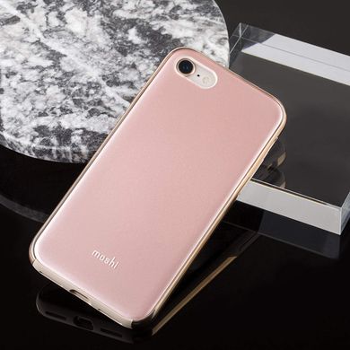Чохол Moshi iGlaze Ultra Slim Snap On Case Taupe Pink for iPhone 8/7/SE (2020) (99MO088305), ціна | Фото