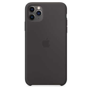 Чохол MIC Silicone Case (HQ) для iPhone 11 Pro Max - Black, ціна | Фото