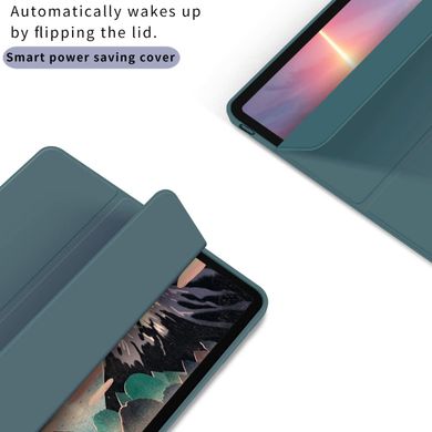 Чехол-книжка с держателем для стилуса STR Trifold Pencil Holder Case PU Leather for iPad Pro 12.9 (2018 | 2020) - Pink, цена | Фото