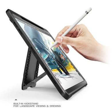 Чохол SUPCASE UB Pro Full Body Rugged Case for iPad Pro 12.9 (2018) (Pencil version) - Black (SUP-IPNEW12.9-UBPRO-P-BK), ціна | Фото