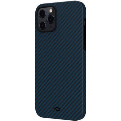 Чохол Pitaka MagEZ Case Twill Black/Blue for iPhone 12 Pro Max (KI1208PM), ціна | Фото