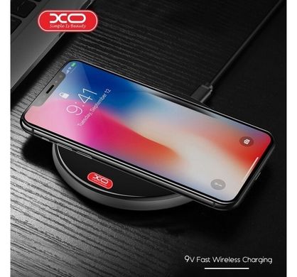 Бездротова зарядка XO WX001 Quick Wireless Charger White, ціна | Фото