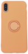 Чохол із кільцем-тримачем MIC Ring Holder для IPhone XS/X - Yellow, ціна | Фото 1