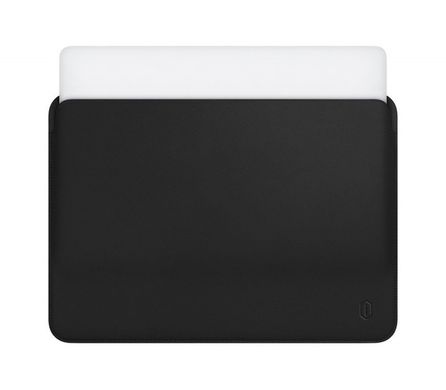 Чехол WIWU Skin Pro Leather Sleeve for MacBook Air 13 (2018) / Pro 13 - Black, цена | Фото