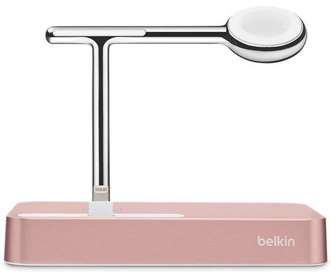 Док-станція BELKIN PowerHouse iWatch + iPhone, white, цена | Фото