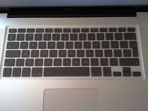 Накладка на клавіатуру STR для MacBook 12 / Pro 13 (2016-2019) - Прозора EU (без TouchBar), ціна | Фото