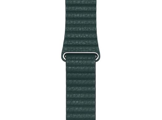 Шкіряний ремінець STR Leather Loop Band for Apple Watch 38/40/41 mm (Series SE/7/6/5/4/3/2/1) - Red, ціна | Фото