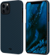 Чехол Pitaka MagEZ Case Twill Black/Blue for iPhone 12 Pro Max (KI1208PM), цена | Фото 1