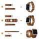 Набор кожаных ремешков 3 in 1 STR for Apple Watch 38/40 mm - Brown, цена | Фото 5