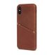 Чехол Decoded Leather Back Cover for iPhone X - Olive (D7IPOXBC3ON), цена | Фото 4