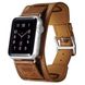 Набор кожаных ремешков 3 in 1 STR for Apple Watch 38/40 mm - Brown, цена | Фото 2