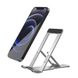 Металлическая подставка для телефона STR Aluminum Phone Stand (H12) - Silver, цена | Фото 1