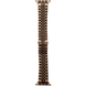Металевий ремінець STR 5-Bead Rolex Metal Band for Apple Watch 42/44/45 mm (Series SE/7/6/5/4/3/2/1) - Sliver/Rose Gold, ціна | Фото 1